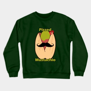 Pissed Mustachio Crewneck Sweatshirt